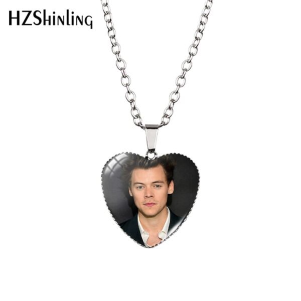 New Harry Styles Love On Tour 2020 Heart Necklace Jewelry Glass HZ3