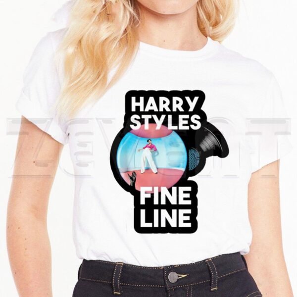 Harry Styles "Fine Line" Women's Shirts Print Harajuku Short Sleeve T-shirt